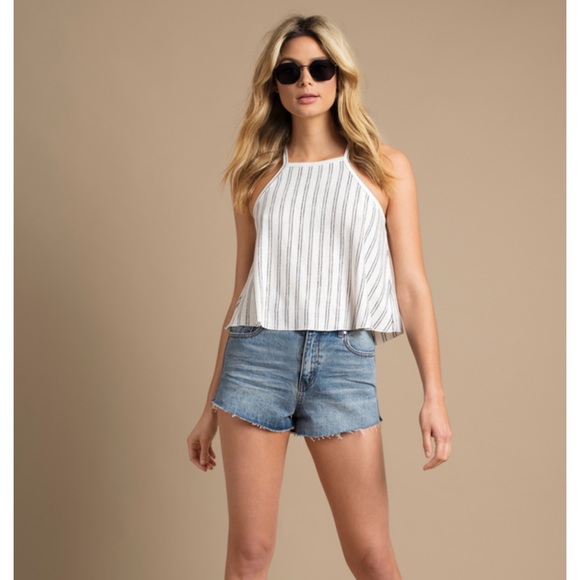 tobi striped tank top, size small - Picture 5 of 6